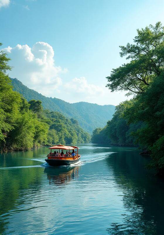 Turismo en Tabasco — lagunas y zonas arqueológicas